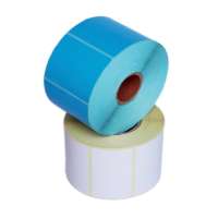 top coated self adhesive direct thermal label