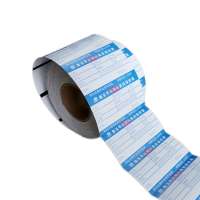 top coated barcode thermal label 50x25mm