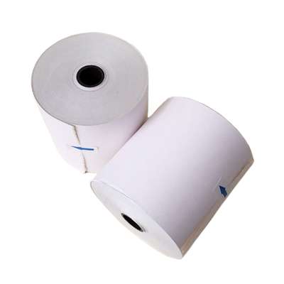 NCR Carbonless 2ply white+yellow thermal receipt paper rolls