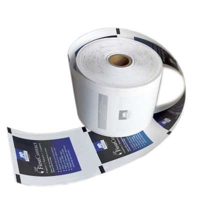 printed thermal cash paper rolls with black plastic core