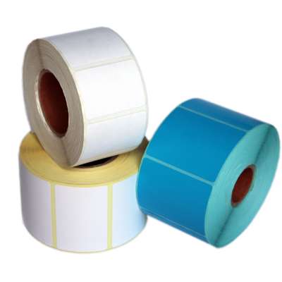 blank or printing thermal transfer label rolls