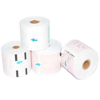 super white watermark printing thermal ATM paper rolls with factory price